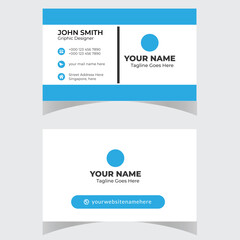 Business card design template, Clean professional corporate business card template, visiting card, business card template.