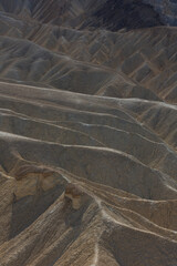 Obraz premium Detail of the formations at Zabriskie Point, Death Valley 6