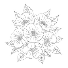 illustration of a flower
