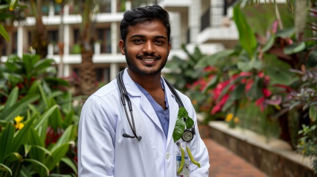 Compassionate medical professional delivering digital healthcare solutions and expert patient care