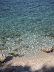 Adriatic Sea photographed from Pag island