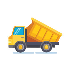 Construction vehicle concept illustration