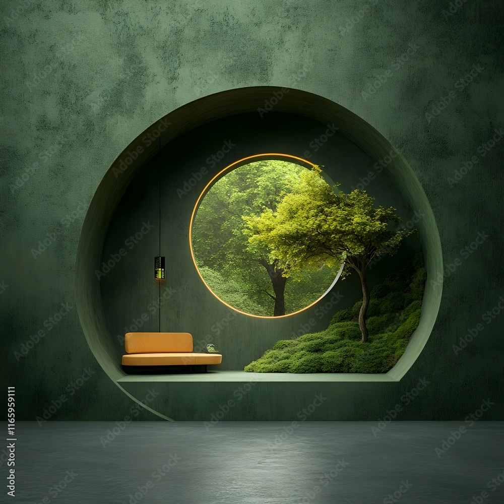 Poster futuristic digital oasis intricate data visualizations and surreal digital topographies an abstract 