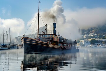 Fishing boat in the harbour of Bodrum, Aegean Sea, Turkey
