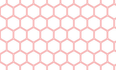 abstract red outline polygon pattern suitable for background.