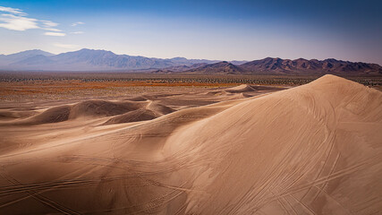 sand dunes in Death Valley