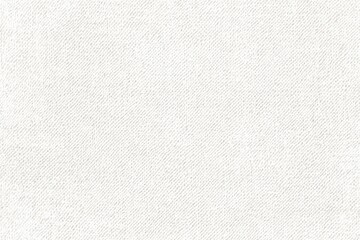 White linen fabric texture with grainy grunge effect, hyperdetailed and high-resolution flat design background.