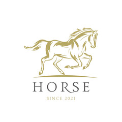 horse logo. horsehead vector.  horse silhouette