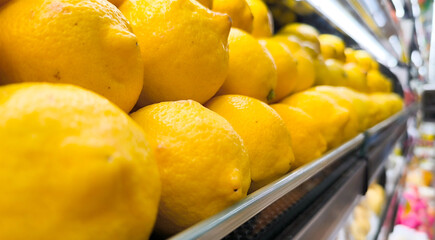 lemons in a market