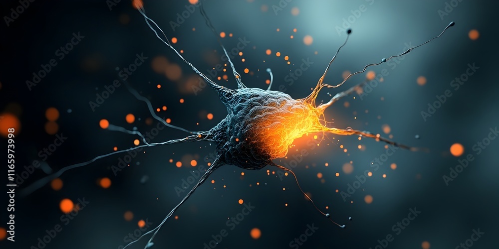 Poster neuroscience research laboratory cutting edge visualizations of real time neural activity powering i