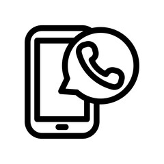 Smartphone Call From Contact and Communication Device