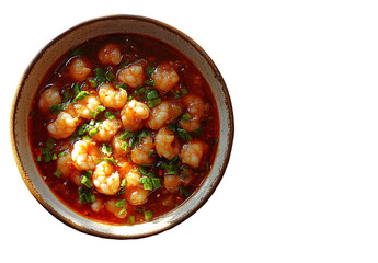 Delicious cooked shrimp with lemon slices on wooden board, 
garnished with herbs. Perfect for seafood and culinary themes.
