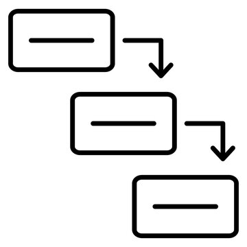 waterfall model icon