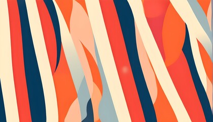 Fototapeta premium Abstract seamless pattern with stripes forming squares repeating on a textured background