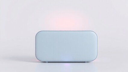 Modern Light Blue Rectangular Electronic Device