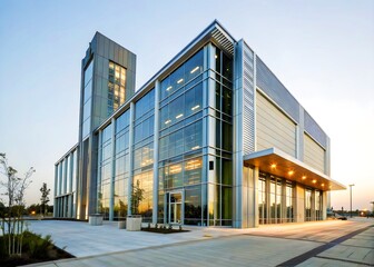 Obraz premium modern architecture building