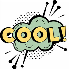 Comic style speech bubble collection