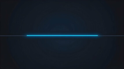 A simple linear neon blue light matching color with the backplate, use as background or graphic resource