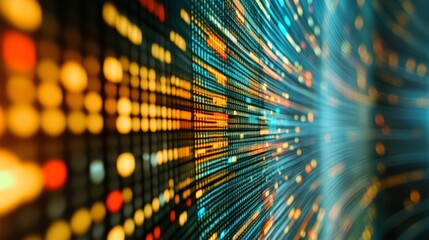 Dynamic Financial Market Data Visualization