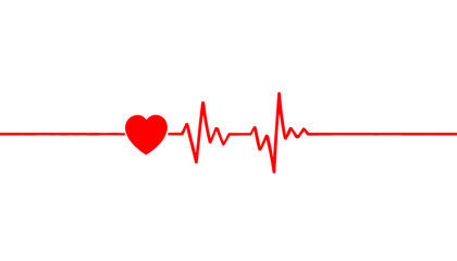 Heartbeat Minimal valentine