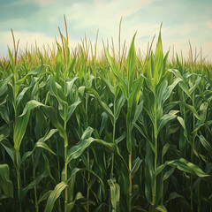 Fototapeta premium field of corn