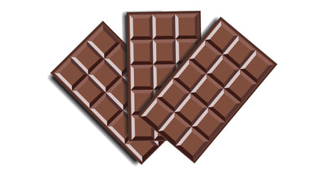 Chocolate Day, World Chocolate Day, Social Media Banner, varied chocolate. Milk chocolate pieces, Dark Chocolate, Isolated On a White Transparent Background, Chocolate, advert, Cadbury, happy. bars.