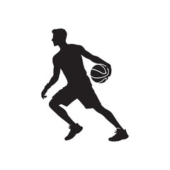 basketball player silhouette