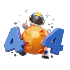 Empty State 3D Illustration icon