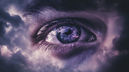 Purple sky wallpaper 