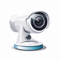 Webcam PC Technology Vector Illustration for Graphic Design Projects