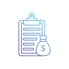 Obraz premium Benefits vector icon