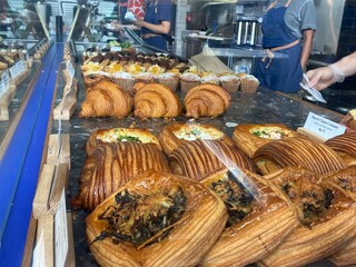 pastries at the farmers market