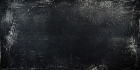 Fototapeta premium Dark texture, grungy surface, scratched metal, industrial background, distressed steel, weathered metallic, abstract pattern, rough texture, grayscale, high contrast, worn material, industrial aesthet