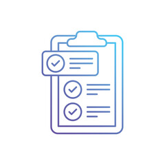 Checklist vector icon