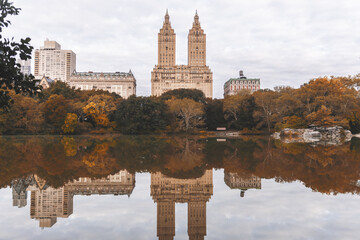 Vibrant and diverse scenes of New York City, showcasing iconic landmarks, urban architecture, and bustling street life