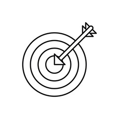 Target vector icon