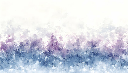 Fototapeta premium Abstract watercolor background with soft purple and blue hues, perfect for design projects needing a tranquil and dreamy atmosphere. Ideal for websites, presentations, or print.