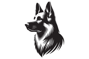 German Shepherd portrait