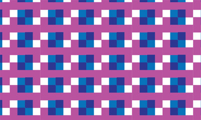 Box Seamless pattern with twisted lines, vector linear tiling background, stripy weaving, optical maze, twisted stripes. 