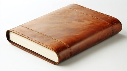Luxury Brown Leather Notebook - Perfect Gift