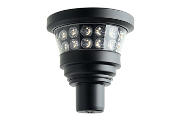 Solar Stud Light Isolated on Transparent Background PNG Image.