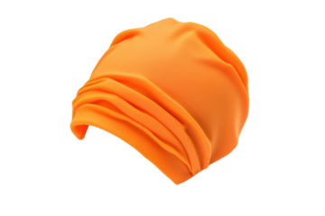 Stylish rubber swim cap for casual swimmers