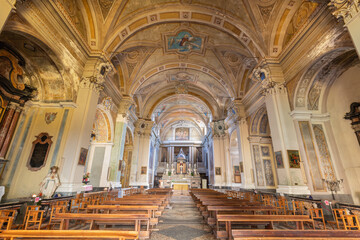 Obraz premium PAVIA, ITALY - SEPTEMBER 9, 2024: The Chiesa di San Primo