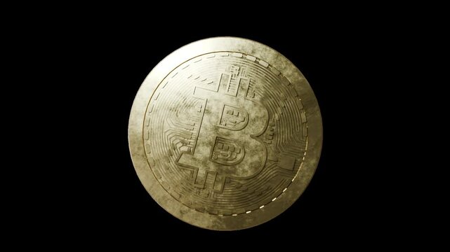 bitcoin gold coin isolated transparency