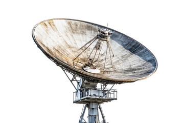 High-tech satellite plate for signal reception