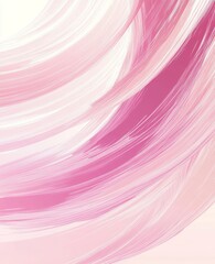 Fototapeta premium Abstract Pink Brush Strokes Swirling Elegantly Across a Soft Background for a Modern Artistic Touch