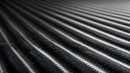 Intricate metal framework, closeup exploration of texture, design, and architectural detail in modern construction