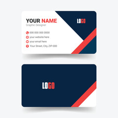 Simple and Clean Corporate Card Layout