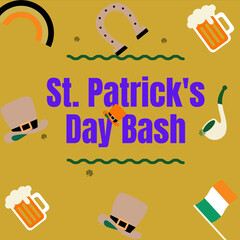 Happy St. Patrick's Day Post for instagram,facebook ,twiter etc