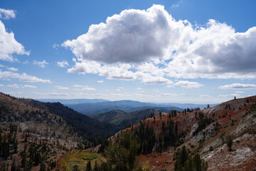 Sawtooth Mountains ridge